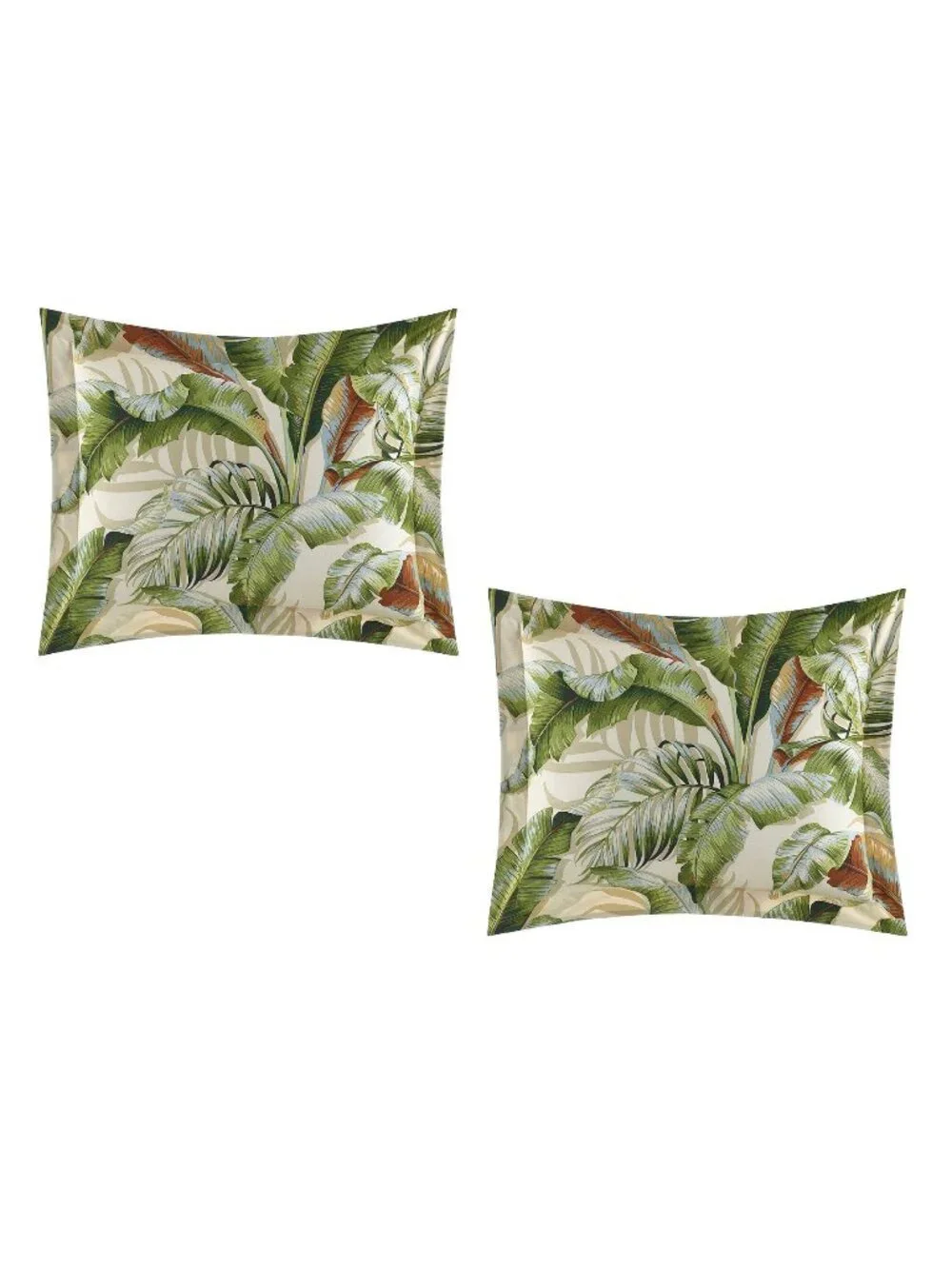 brand new Tommy Bahama Palmiers 100% Cotton QUEEN Duvet Cover + 2 Shams